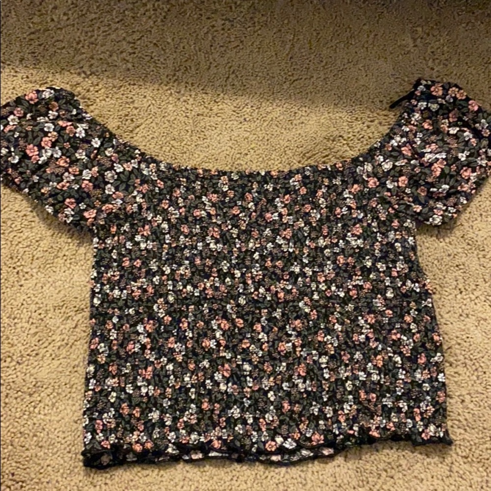 off the shoulder shirt from garage